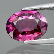 Amazing 1.29ct UNTREATED cherry pink Rhodolite Garnet