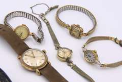 Group Lot of 8 Vintage Watches