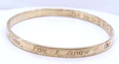 Vintage 925 Sterling Silver Engraved Bangle