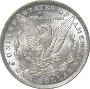 1890-O Morgan Silver Dollar