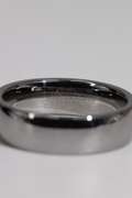 7mm Tungsten Carbide Wedding Band w/ Mirror Finish Size 12