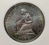 1893 Isabella Commemorative Quarter NGC MS64