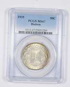 MS67 1935 Hudson Commemorative Half Dollar - Graded PCGS