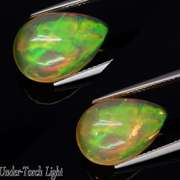 Glowing! 4.70ct full cover multi-pattern Jelly Opal