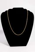 10K Yellow Gold 2.75mm Solid Rope Chain 22 Inch
