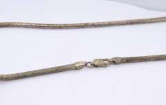 Vintage 925 Sterling Silver Snake Chain Necklace