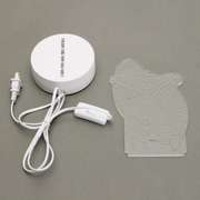 3D Multicolor LED Dolphin Pattern Night Light Lamp