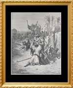 Antique Gustave Dore Circa 1880, The Prodigal Son