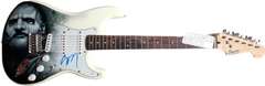 Slipknot Corey Taylor Signed Fender Hand Airbrushed Painting Guitar Exact Proof