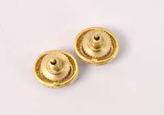 Precious 4.00CTW Amethyst & 0.50CTW Diamond Earrings in Gold Plated Sterling Silver