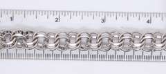 Vintage 925 Sterling Silver Double Link Bracelet