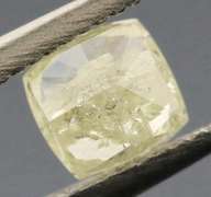 Sparkling! .35ct cushion cut champagne Diamond