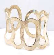 Vintage 925 Sterling Silver Cuff Bangle