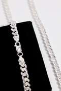 Sterling Silver 6.8mm Miami Cuban Link Chain 24 Inch