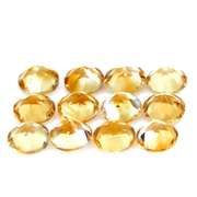 Ravishing 15.15ct top golden eye clean Citrine set