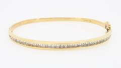 Diamond Bangle Bracelet