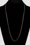 10k Gold 2mm Mariner Chain Necklace 26 Inches