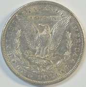 Scarce AU 1888-S Morgan Silver Dollar. Better date