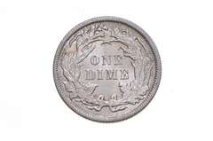 1891 Seated Liberty Dime