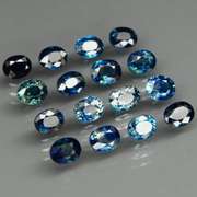 Heated only! 6.12ct deep blue sapphire set