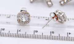 Group Lot of Vintage 925 Sterling Silver Earrings