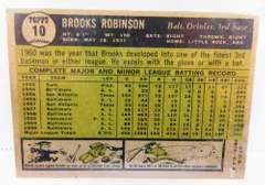 1961 Brooks Robinson Mounted Baseball Card