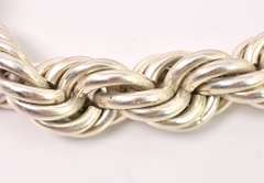 Heavy Link Sterling Silver Bracelet