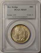 1936 Bay Bridge Commemorative Half Dollar PCGS MS65