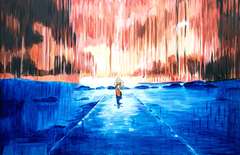 Ismail Khelalfa Original Oil on Canvas Native American Series