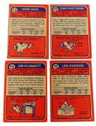 4 Topps 1973 QB Greats Football Cards