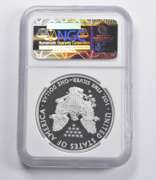 PF69 UCAM 2011-W American Silver Eagle Signed Jones 25th Anniv NGC