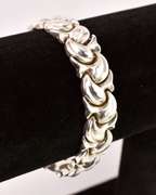 Fancy Link Sterling Silver Bracelet