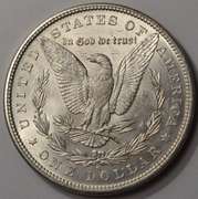 1880-S Flashy Morgan Silver Dollar Brilliant Uncirculated.