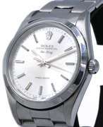 Rolex Air-King 14000M 34MM Silver Dial Men's Watch