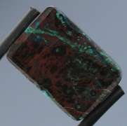 Gorgeous 25.27ct Chrysocolla and Malachite cabochon