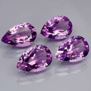 Rich 10.29ct top violet Brazilian Amethyst set