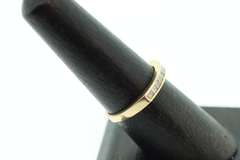 14K GOLD AND DIAMOND BAND
