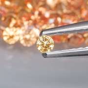 Superb 4.36ct diamond cut Songean Sapphire set
