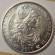 2010 1 Ounce Silver Britannia