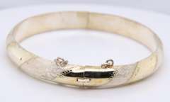Vintage 925 Sterling Silver Bangle