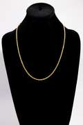 14K Yellow Gold 2.8mm Solid Rope Chain 22 Inch