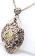 Vintage 925 Sterling Silver Pendant on Chain