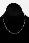 .925 Sterling Silver 3.5mm Paperclip Chain 16 Inches