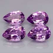 Rich 10.29ct top violet Brazilian Amethyst set