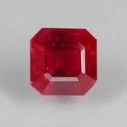 3MM LAB RUBY SQUARE LOOSE GEMSTONE