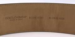 Dolce & Gabbana Devotion Leather Belt