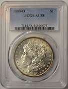 1880-O Morgan Silver Dollar PCGS AU58