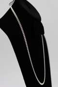 .925 Italian Sterling Silver 5.5mm Love Chain 24 Inches