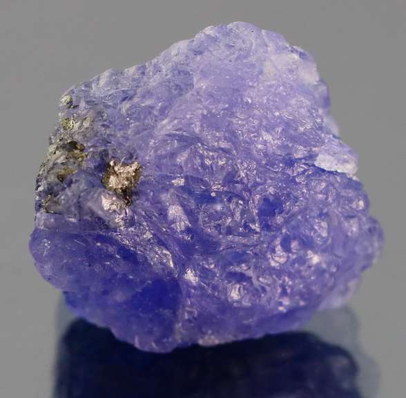 Collectors 15.55ct rich blue uncut Tanzanite