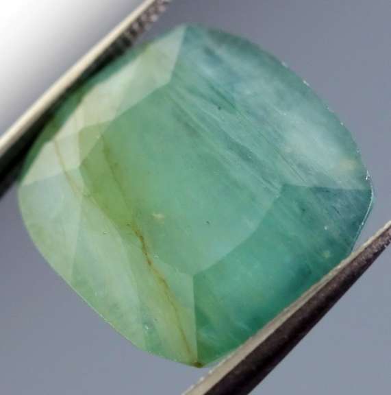 Rare 11.11ct sea green unheated Grandidierite